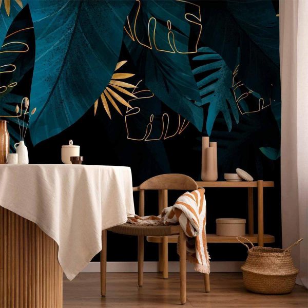Wall Mural - Leaves Composition - Second Variant