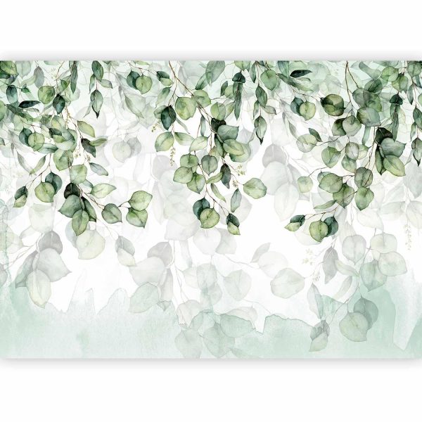 Wall Mural Wallpaper - Leaves Lightness - Image 4