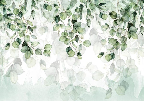 Wall Mural Wallpaper - Leaves Lightness - Image 6