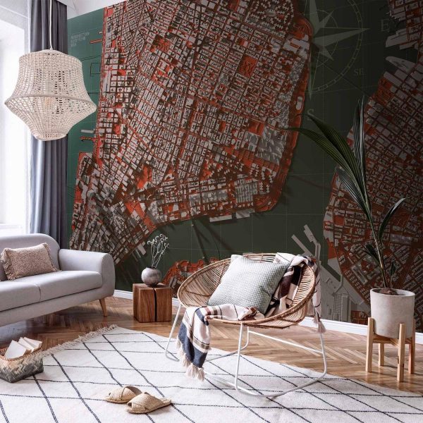 Wall Mural - Let's Meet In Manhattan