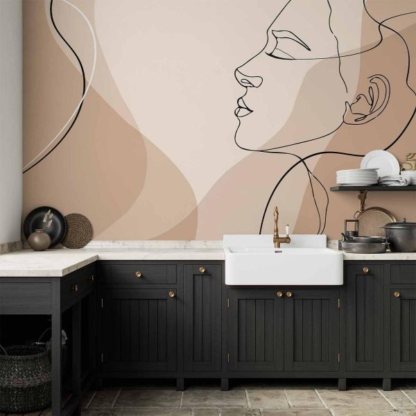 Wall Mural - Line Art - Femininity