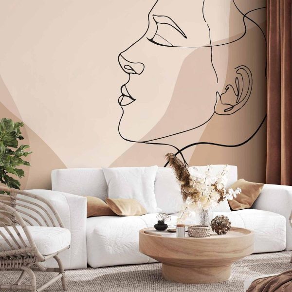 Wall Mural - Line Art - Femininity