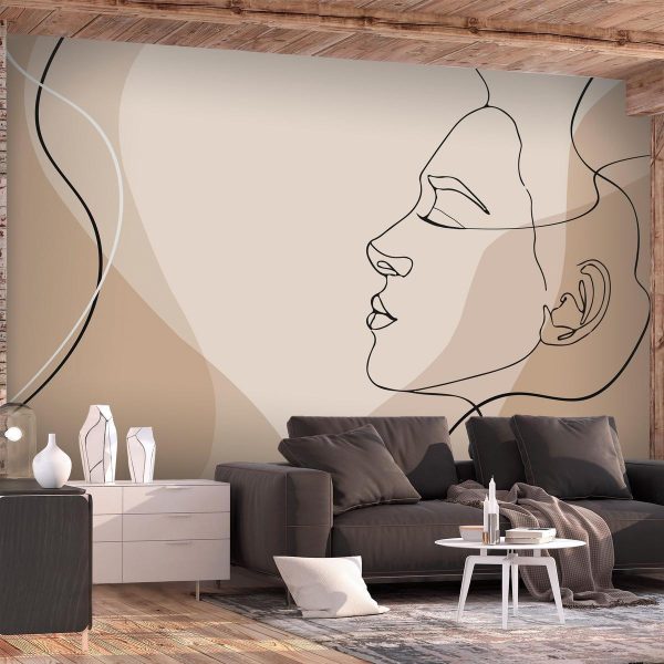 Wall Mural - Line Art - Femininity