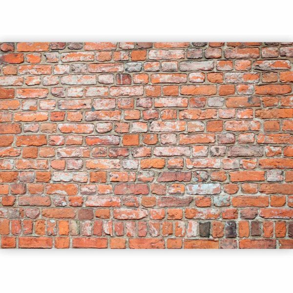 Wall Mural - Loft Wall - Pattern Imitating an Old Red Brick