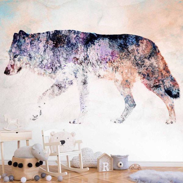 Wall Mural - Lonely Wolf