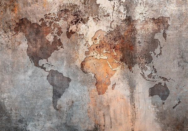 Wall Mural - Map Colors