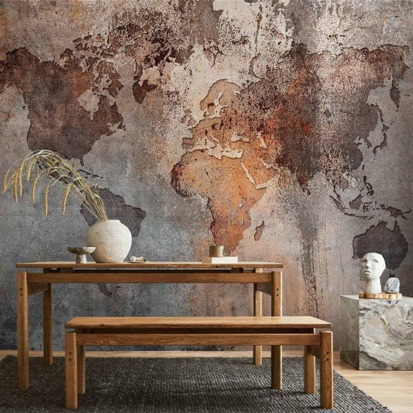Wall Mural - Map Colors