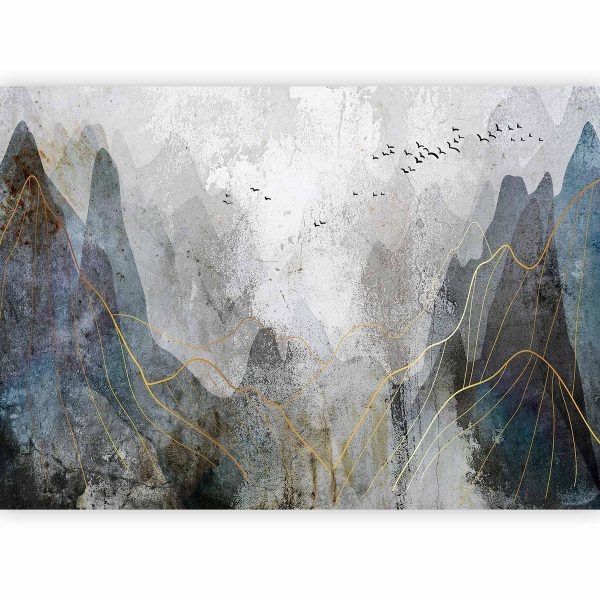 Wall Mural - Misty Mountain Pass