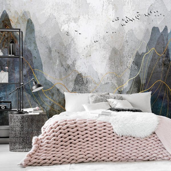 Wall Mural - Misty Mountain Pass