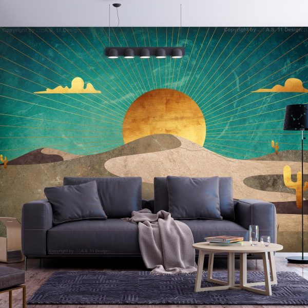 Wall Mural Wallpaper - Morning in the Desert - Image 3