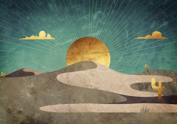 Wall Mural Wallpaper - Morning in the Desert - Image 5