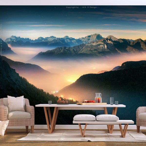 Wall Mural Wallpaper - Mountain Breath - Second Variant