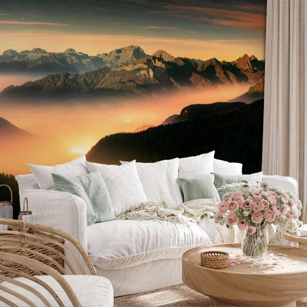 Wall Mural Wallpaper - Mountain Breath - Third Variant