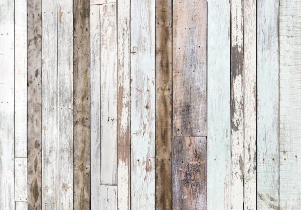 Wall Mural - Multi-colored Boards