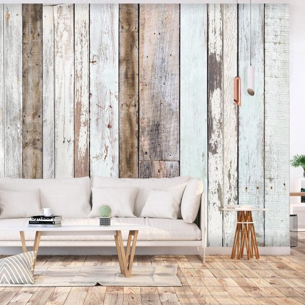 Wall Mural - Multi-colored Boards
