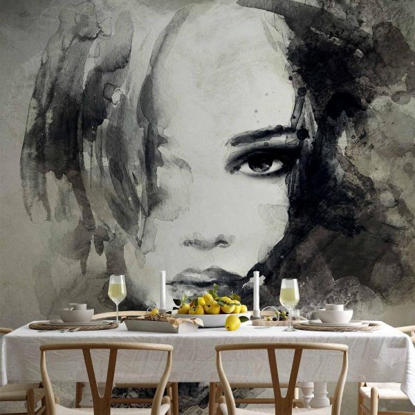 Wall Mural - Mysterious Girl