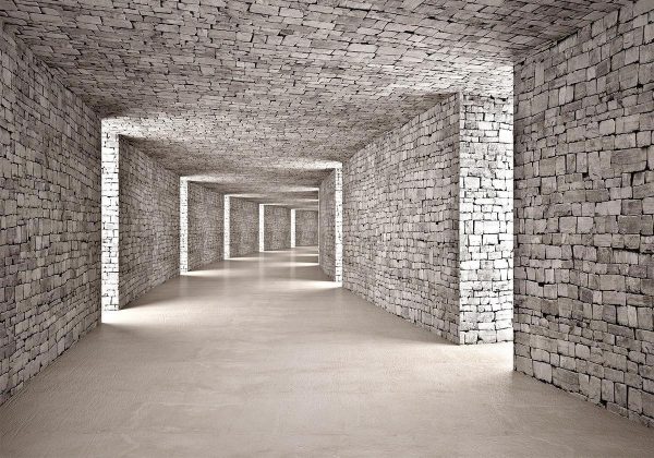 Wall Mural - Mysterious Tunnel