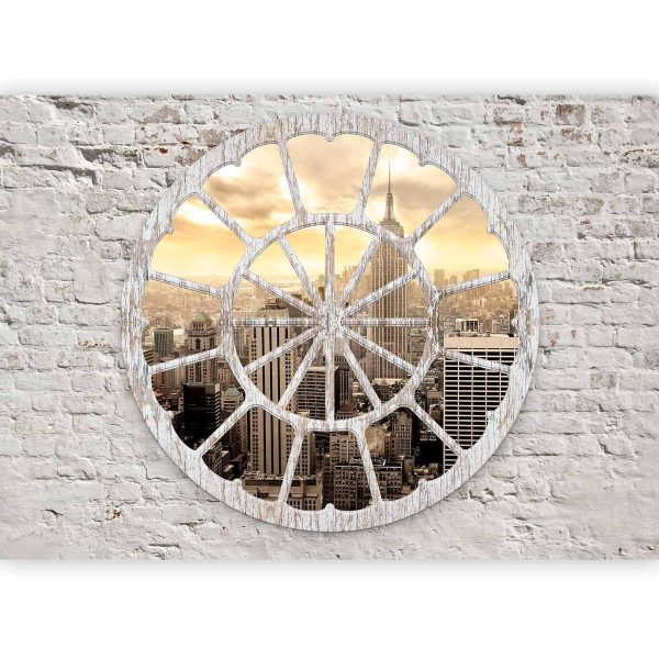 Wall Mural - New York: A View through the Window