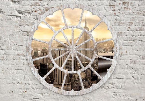 Wall Mural - New York: A View through the Window