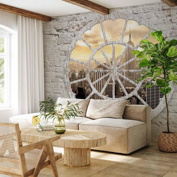 Wall Mural - New York: A View through the Window