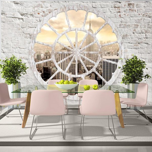 Wall Mural - New York: A View through the Window