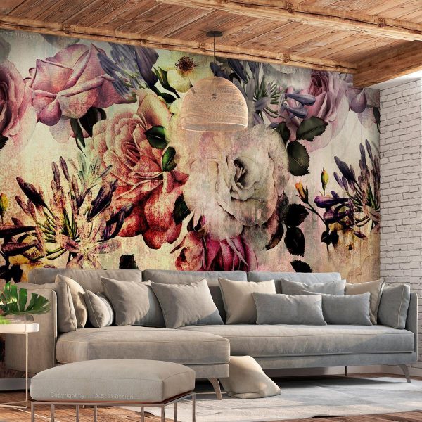 Wall Mural - Nostalgia Flowers