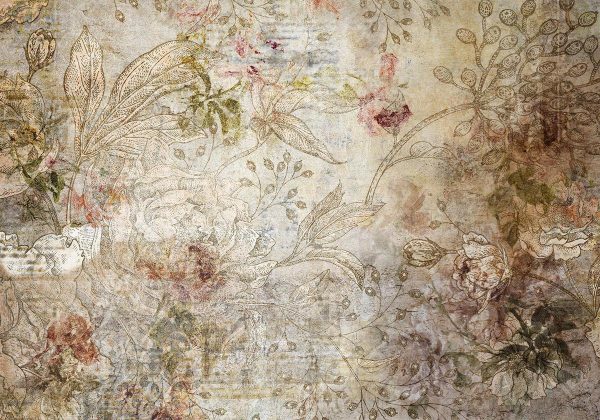 Wall Mural - Old Postcard