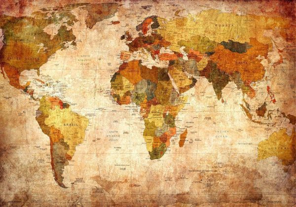 Wall Mural - Old World Map