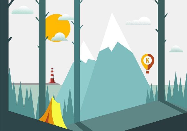 Wall Mural - On the Camping