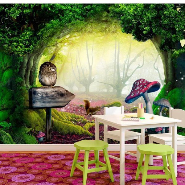 Wall Mural - Owlish corner