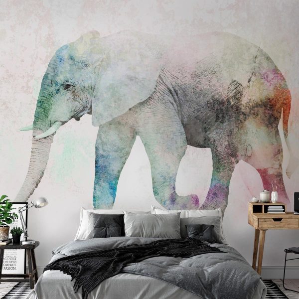 Wall Mural - Painted Elephant