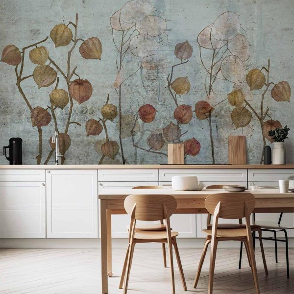 Wall Mural - Painted Lunaria