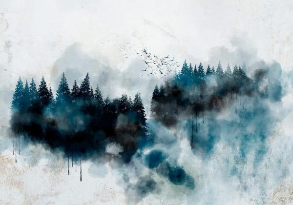 Wall Mural - Painted Mountains