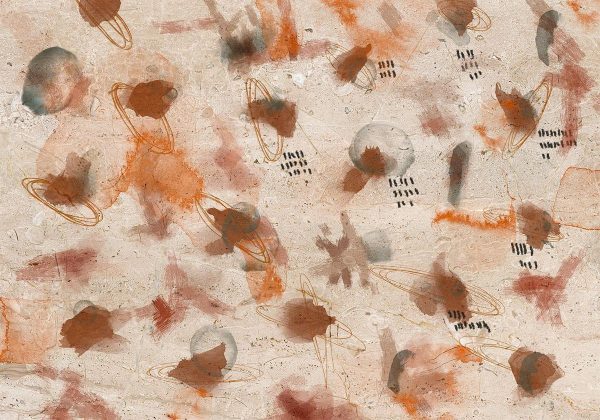 Wall Mural - Painted on Stone