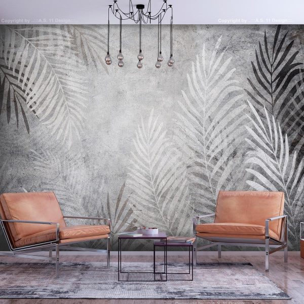 Wall Mural - Palm Trees in the Dark