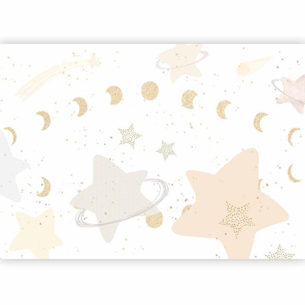 Wall Mural - Phases of the Moon Among Stardust