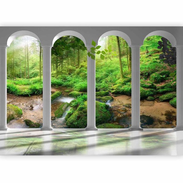 Wall Mural - Pillars and Forest