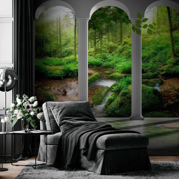Wall Mural - Pillars and Forest
