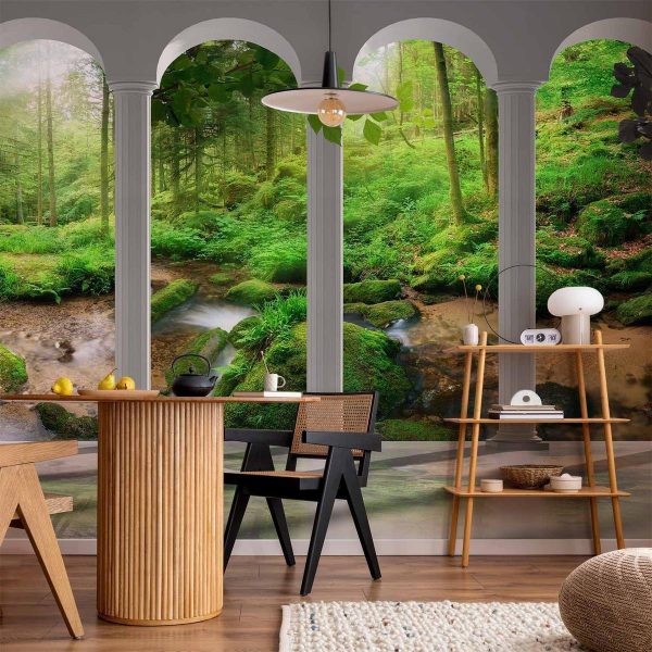 Wall Mural - Pillars and Forest