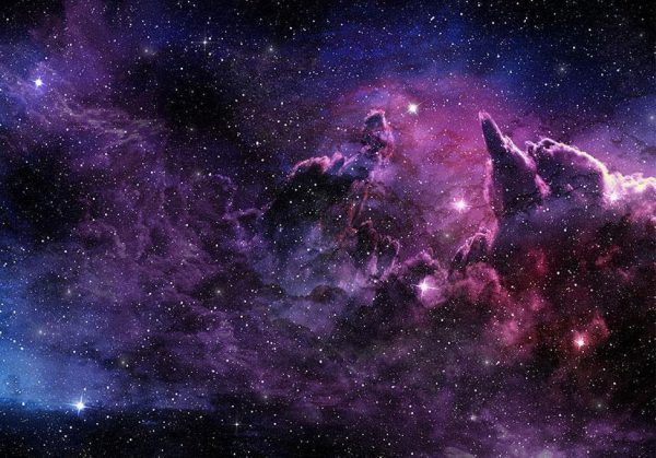 Wall Mural - Purple Nebula