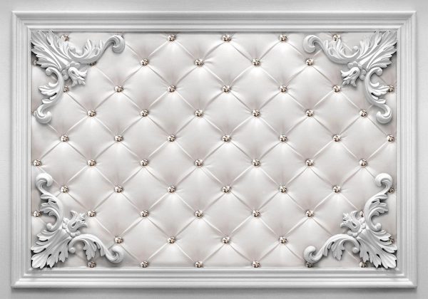 Wall Mural - Quilted Leather