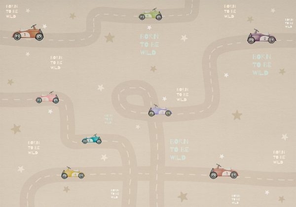 Wall Mural Wallpaper - Racing Cars - Image 6