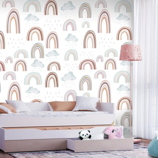 Wall Mural Wallpaper - Rainbow After Rain - Image 3