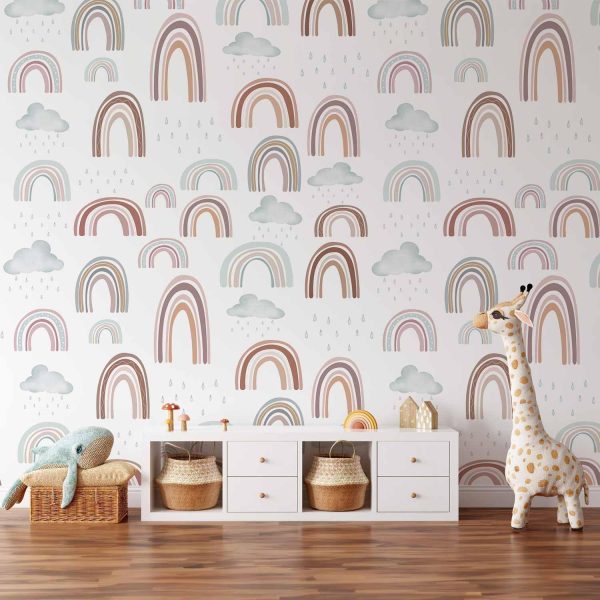Wall Mural Wallpaper - Rainbow After Rain - Image 2