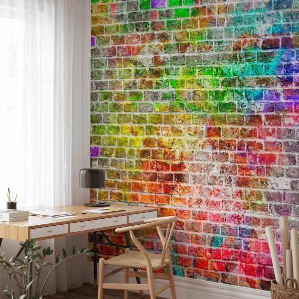 Wall Mural - Rainbow Wall