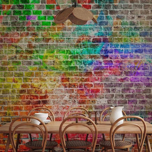 Wall Mural - Rainbow Wall