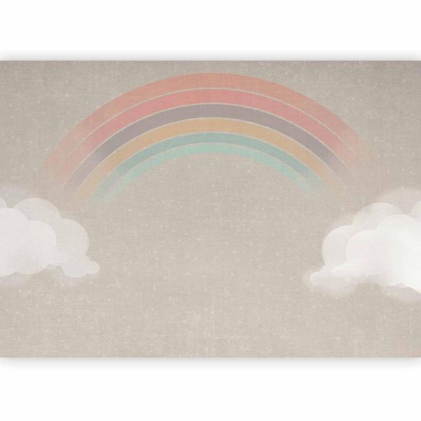 Wall Mural - Rainbow in the Rain