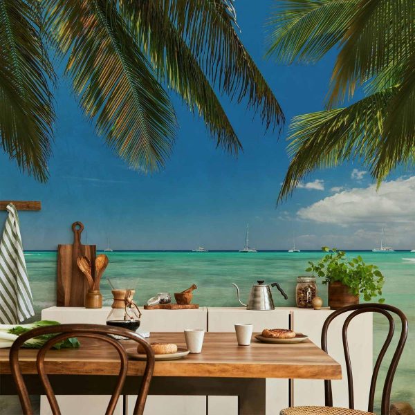Wall Mural - Relaxing on the beach