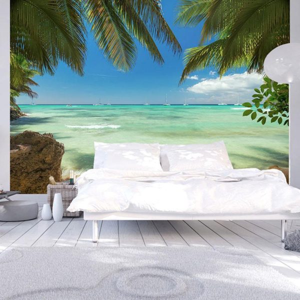 Wall Mural - Relaxing on the beach