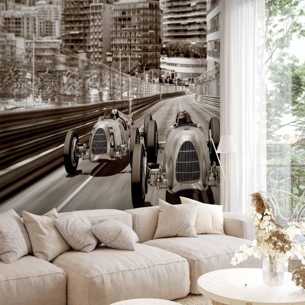 Wall Mural - Retro Formula 1